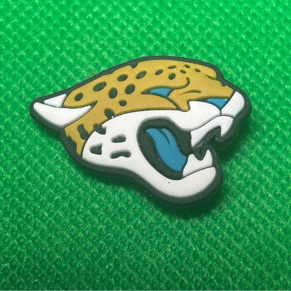 CROCS Other - 🌼 (5/$10 or 10/$15) NEW “NFL” Fun Croc
Charm Collection Jacksonville Jaguars